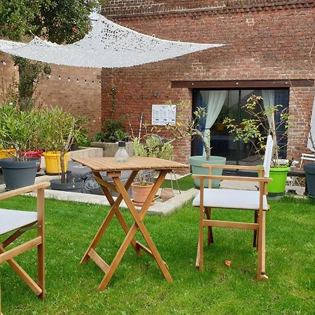 Gary Suite - Studio Cosy, Spa Et Jardin Privatif A 4 Min De Cambrai Awoingt Buitenkant foto